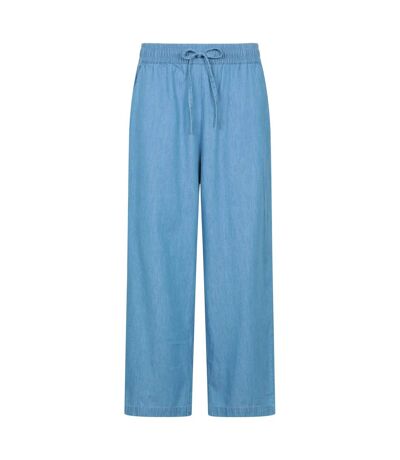 Womens/ladies astra chambray trousers blue Mountain Warehouse