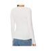 T-shirt manches longues écru femme tommy hilfiger essential - xs-2