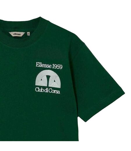 T-shirt Club Di Corsa Homme Vert Foncé Ellesse