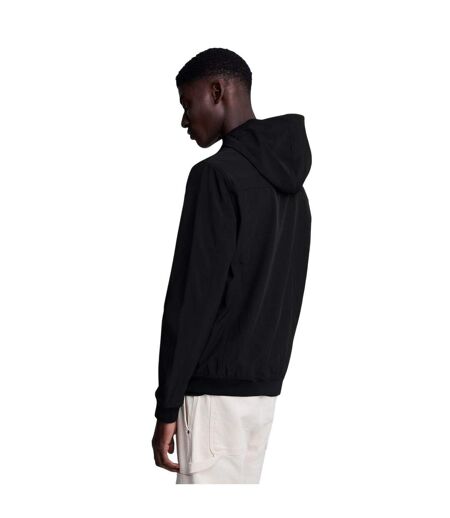 Mens Fleece Lined Soft Shell Jacket Black Lyle & Scott