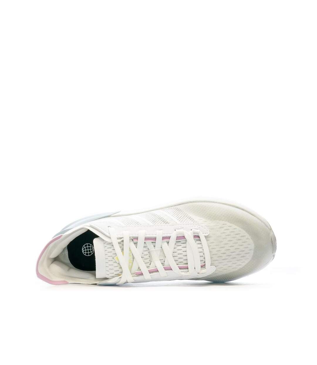 Chaussures de running blanc/gris femme adidas avryn-4