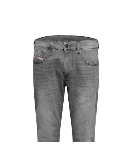 Mens D-strukt Slim Jeans Black Diesel
