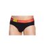 Slip Motif/style Logo Homme Noir Orange Jaune Calvin Klein-1