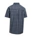 Chemise Manches Courtes Barry Homme Bleu Marine Trespass-2