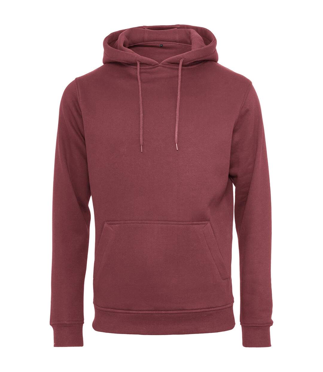 Build Your Brand Mens Organic Hoodie (Cherry)