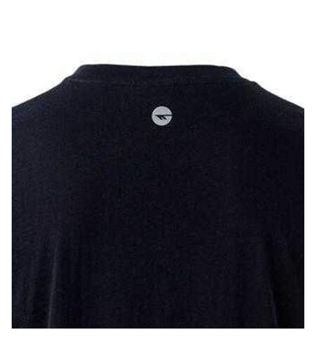 T-shirt Motif/style Uni Homme Noir Hi-Tec