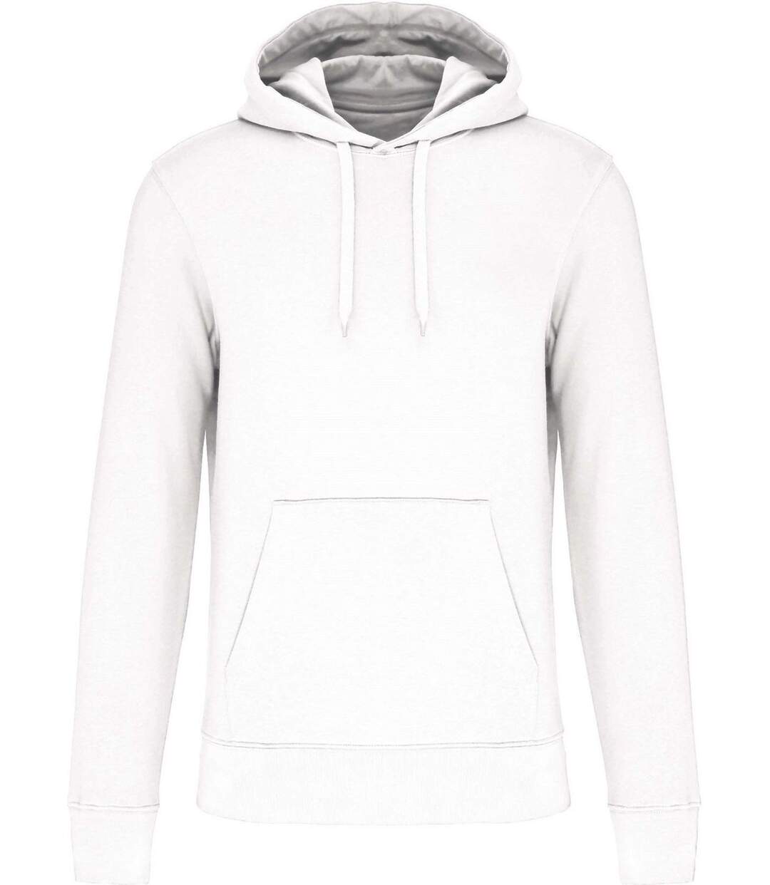 Sweat à capuche écoresponsable - Homme - K4027 - blanc