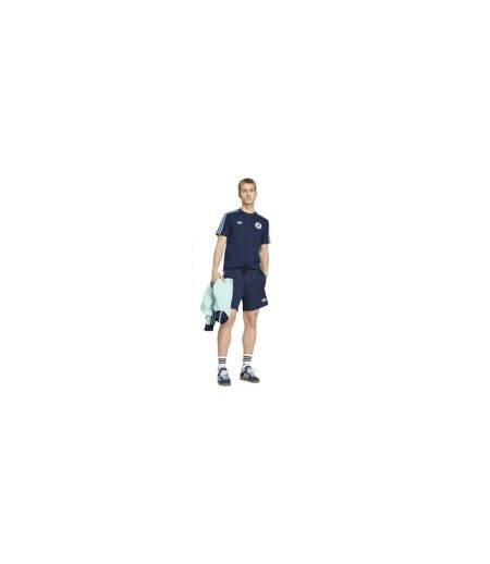 Mens Germany Dfb Structured Relaxed Fit Football Shorts Navy Black Adidas