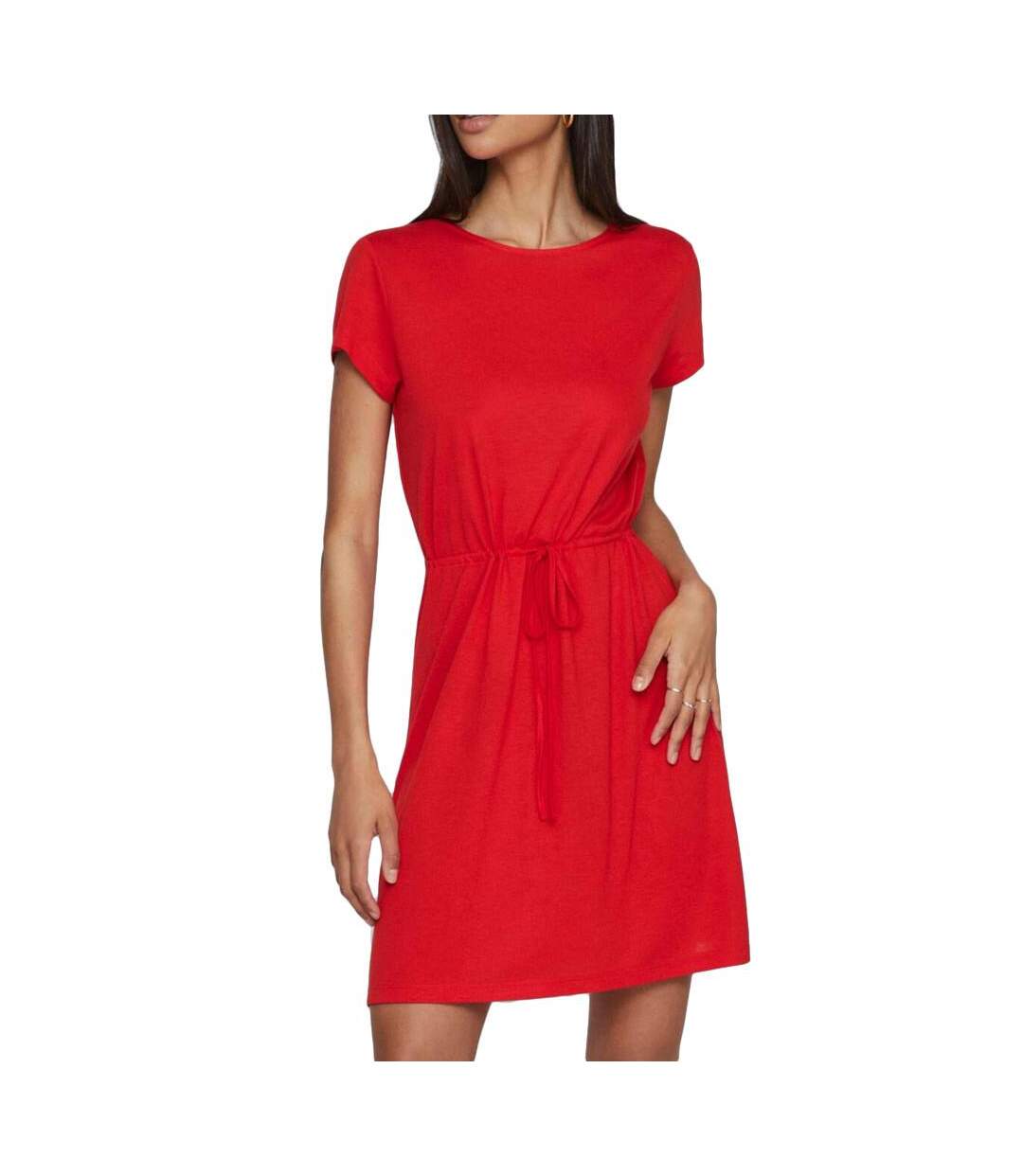 Robe rouge femme vila mooney - m-1