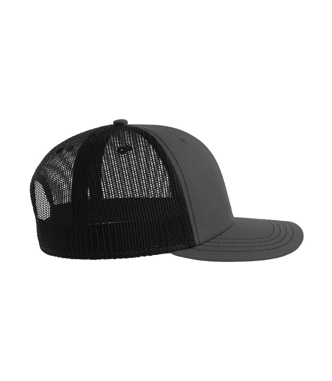 Casquette Trucker Motif/style 6 Panneaux Sonic-s Adulte Gris Foncé Noir Atlantis Headwear-4