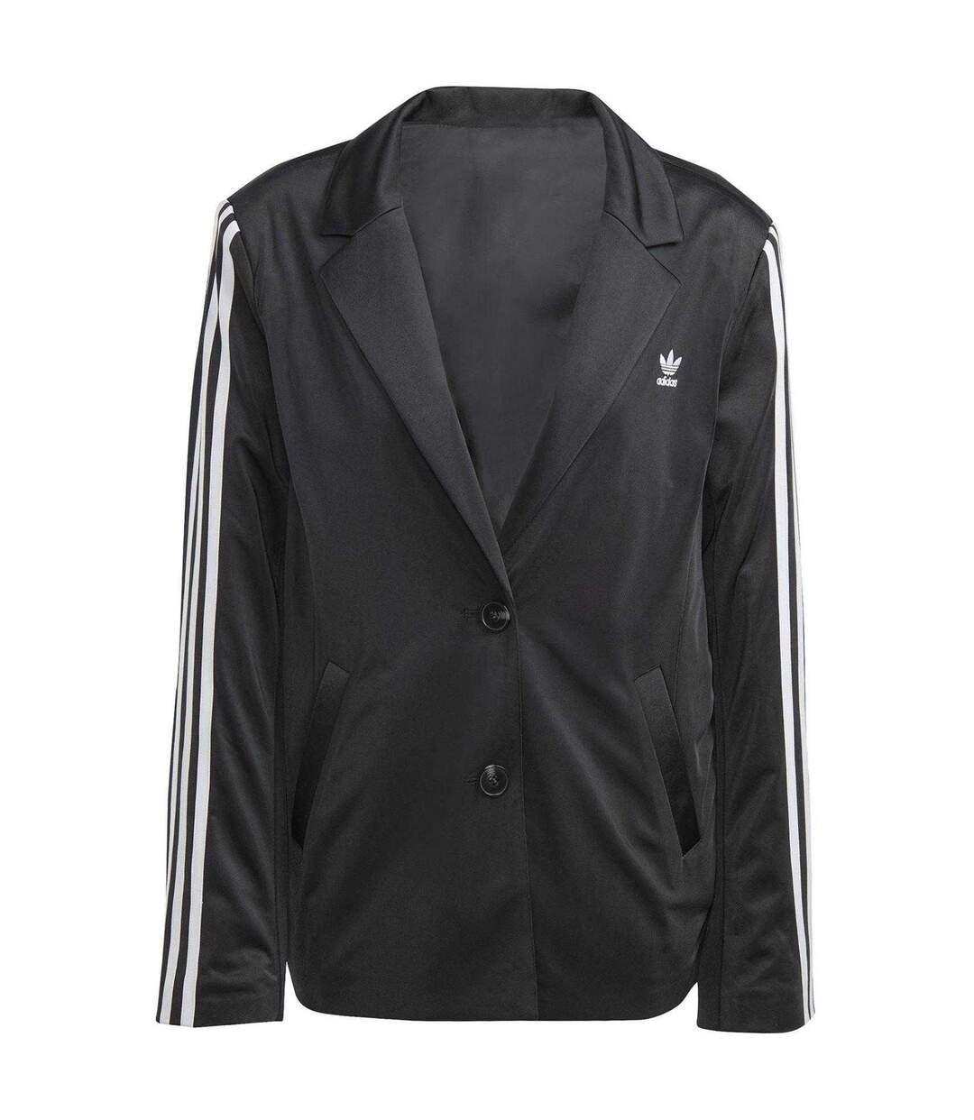 Womens/ladies Blazer Black Adidas-1