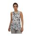 Womens/ladies Fast Graphic Tank Top Grey Adidas-1