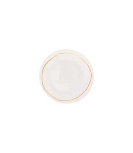 Lot de 6 Assiettes à Dessert Selena 19cm Blanc