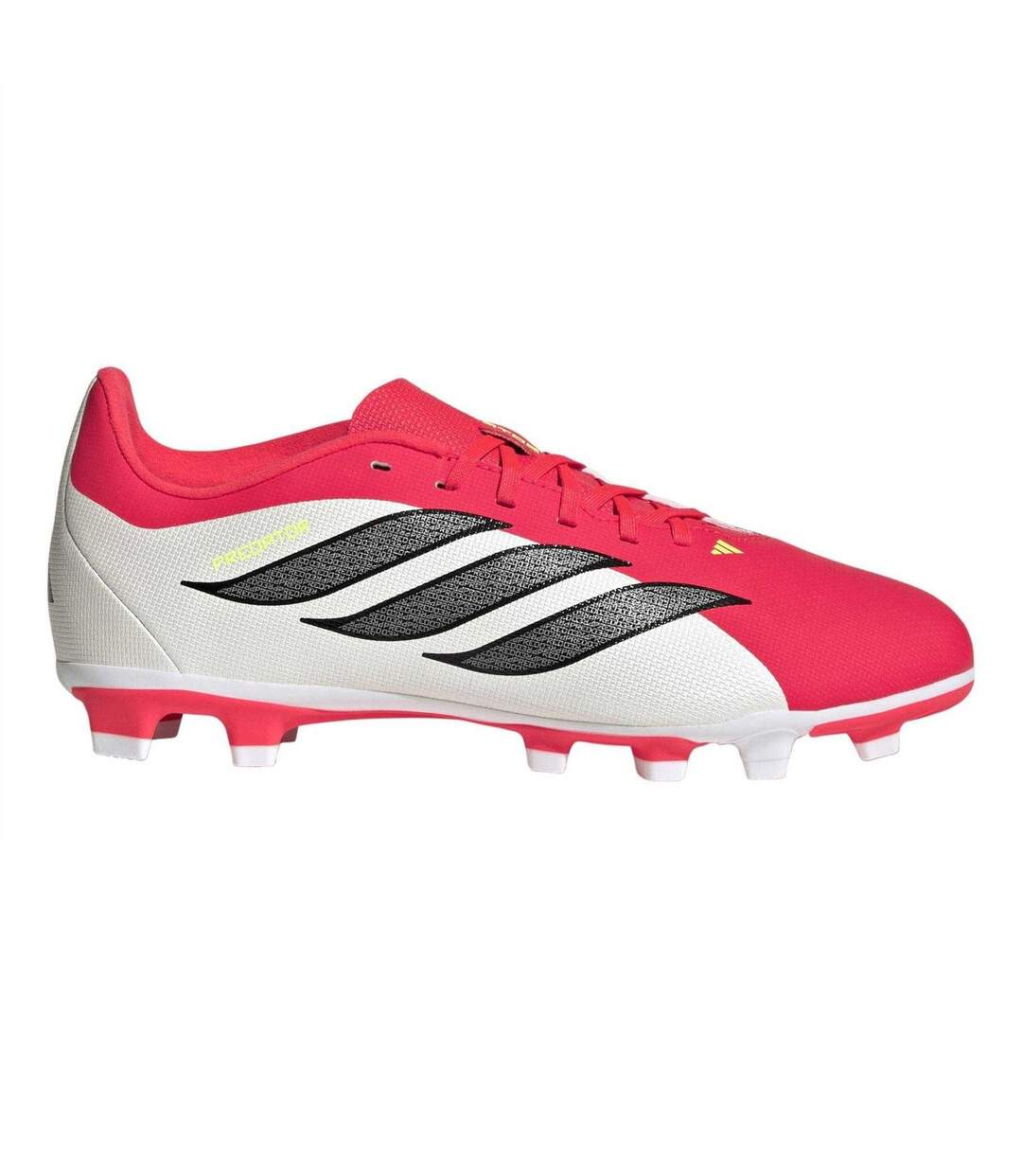 Chaussures De Foot Pour Terrain Ferme Predator Club Enfant Rouge Blanc Adidas-1