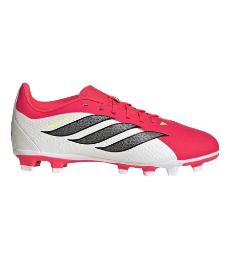 Chaussures De Foot Pour Terrain Ferme Predator Club Enfant Rouge Blanc Adidas