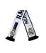 Écharpe Motif/style Recto-verso 12th Taille Unique Blanc Noir Real Madrid CF-2