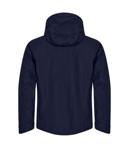 Mens Classic Soft Shell Jacket Dark Navy Clique