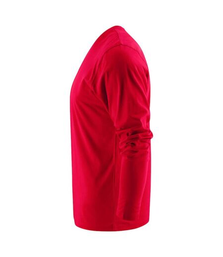 Unisex Adult Heavier Pro Long-sleeved T-shirt Red Printer