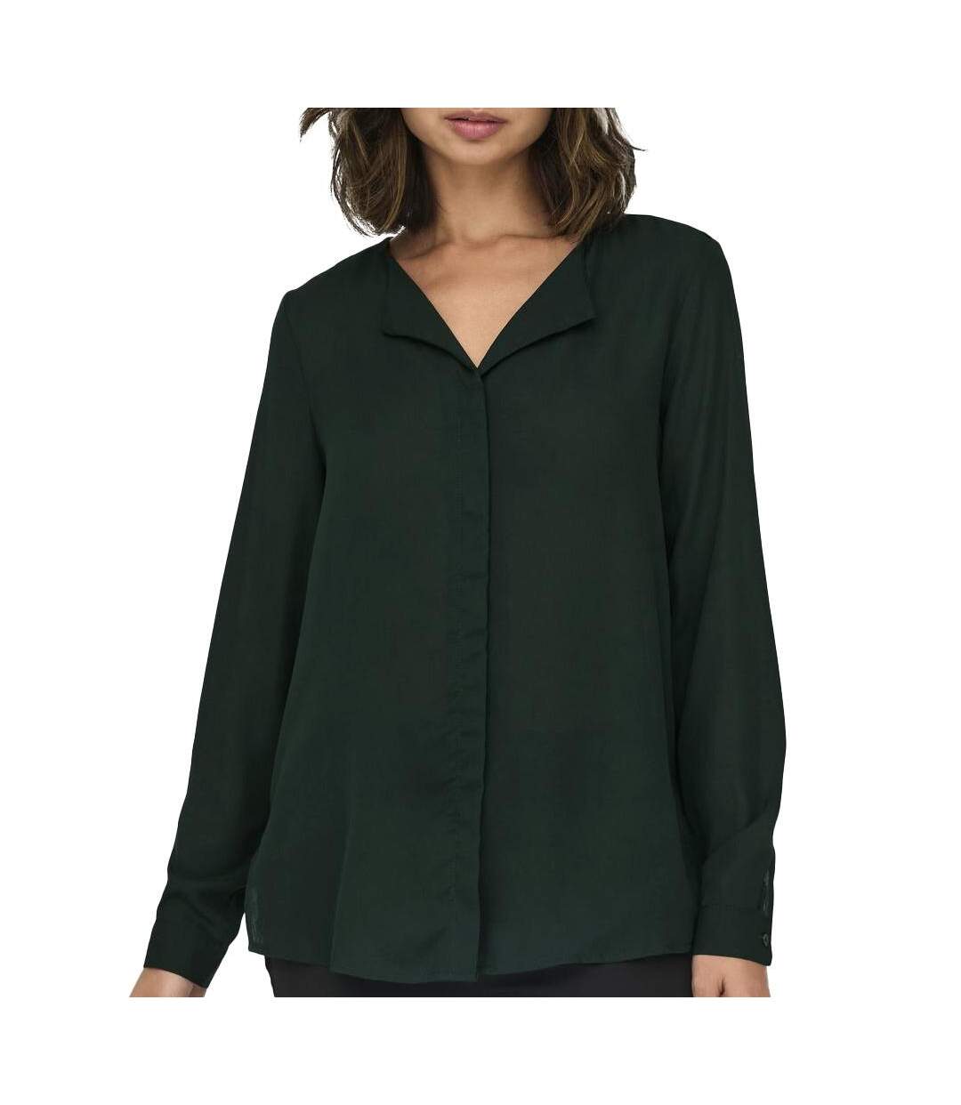 Blouse verte femme only tiana-1