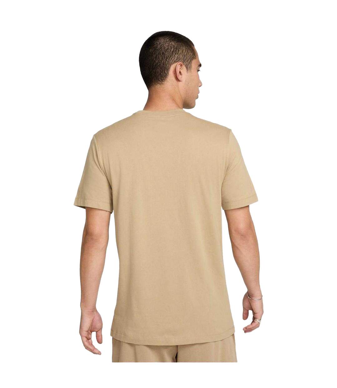 Mens Club T-shirt Khaki Nike-3
