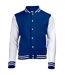 Awdis Unisex Varsity Jacket (Royal Blue / White)