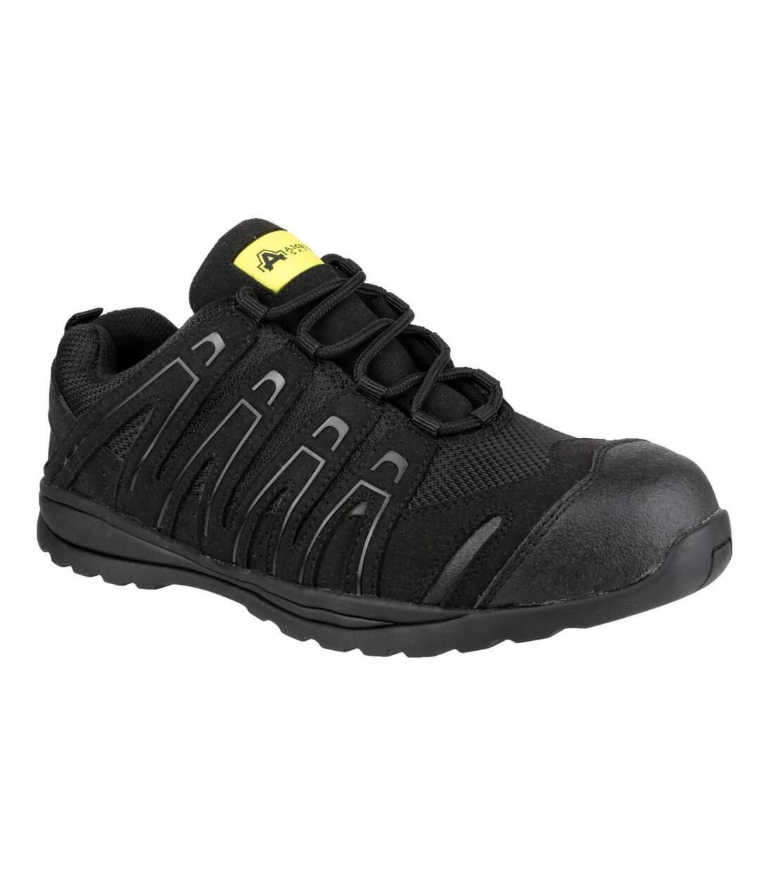 Unisex fs40c non-metal safety trainers black Amblers-1