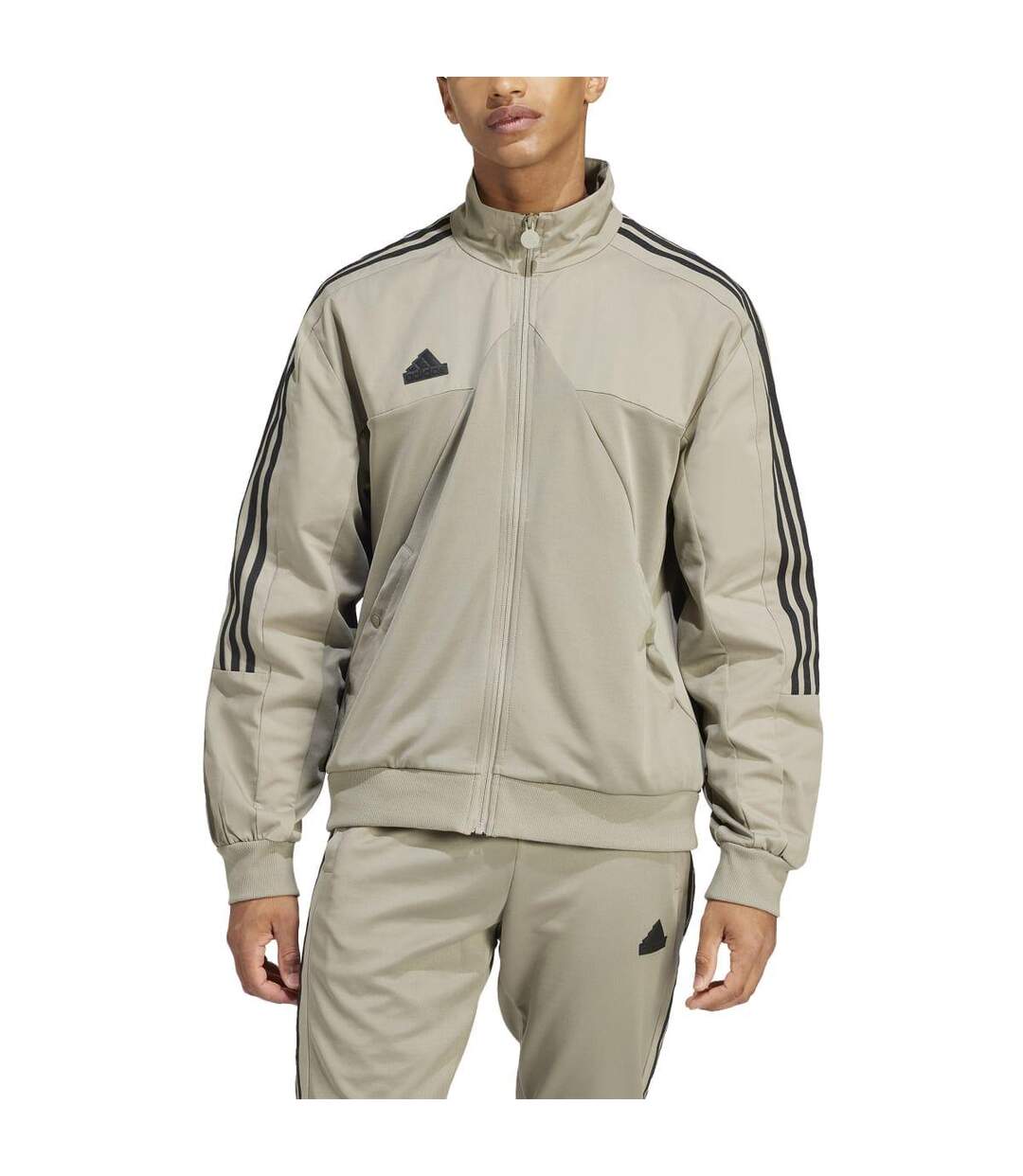 Veste de survêtement tiro material mix homme vert Adidas-4