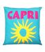 Capri outdoor cushion cover 43cm x 43cm capri blue/pink/yellow Furn-1