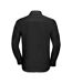 Russell Mens Ultimate Non-Iron Tailored Long-Sleeved Formal Shirt (Black)