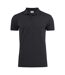 Polo Surf Homme Noir Printer-1