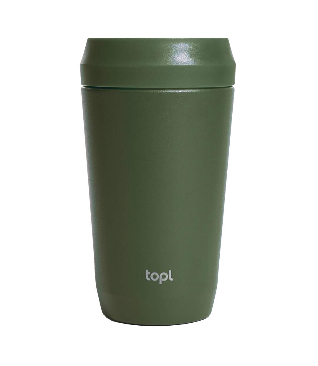 Patented 360° lid recycled stainless steel 354ml tumbler one size green Topl-1