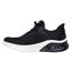 Womens/ladies Glide-step Trainers Black White Skechers-2