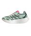 Childrens/kids Adizero Trainers Green Pink Adidas-3