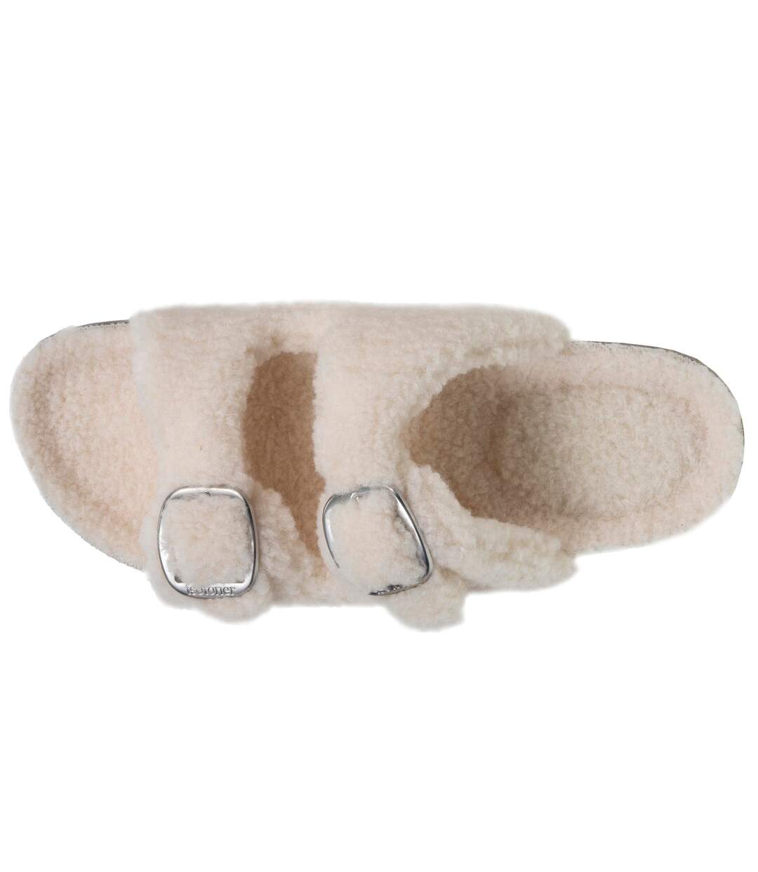 Isotoner Chaussons Mules ouvertes femme amorti talon, confort à la marche-3
