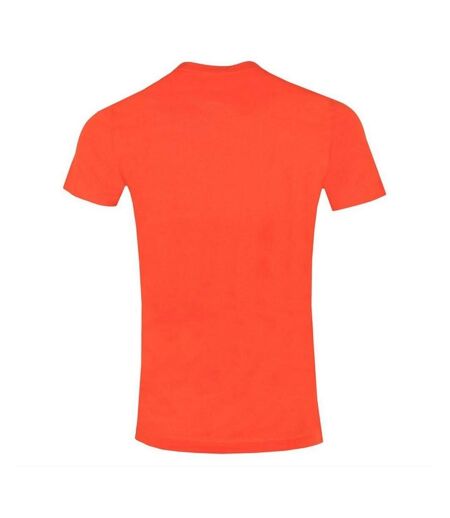 T-shirt Motif/style Logo Power Station Adulte Orange Noir Diesel