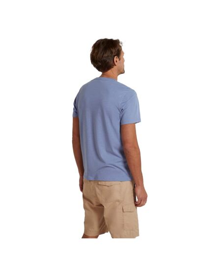 Mens Jacob Organic T-shirt Blue Animal