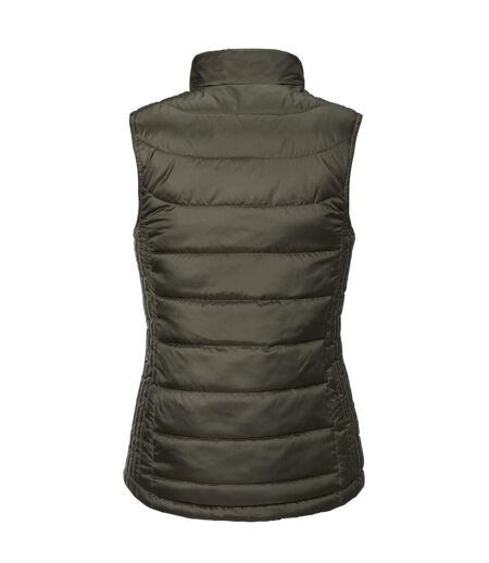 Veste Sans Manches Nano Femme Olive Foncée Russell