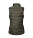 Veste Sans Manches Nano Femme Olive Foncée Russell-2