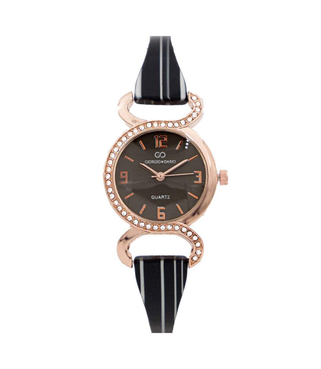 Coffret Montre Femme Métal Rose Bleu GIORGIO