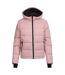 Womens/ladies Mariana Dlx Down Jacket Carnation Trespass-1
