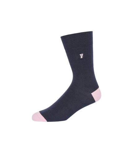 Chaussettes waterfall adulte rose / gris / noir French Connection