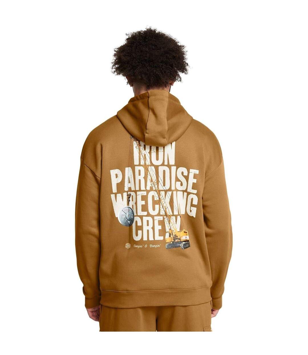 Sweat À Capuche Manches Longues Motif/style Imprimé Graphique Genie Homme Jaune Under Armour-4