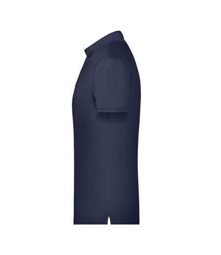 Polo Basic Homme Bleu Marine James And Nicholson