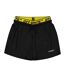 Short De Bain Homme Noir Off White-1