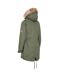 Trespass Womens/Ladies Celebrity Insulated Longer Length Parka Jacket (Moss)