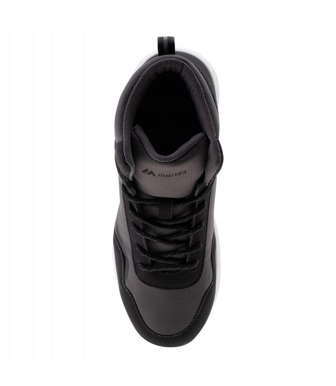 Bottines De Randonnée Maiden Enfant Noir Gris Foncé Martes-4