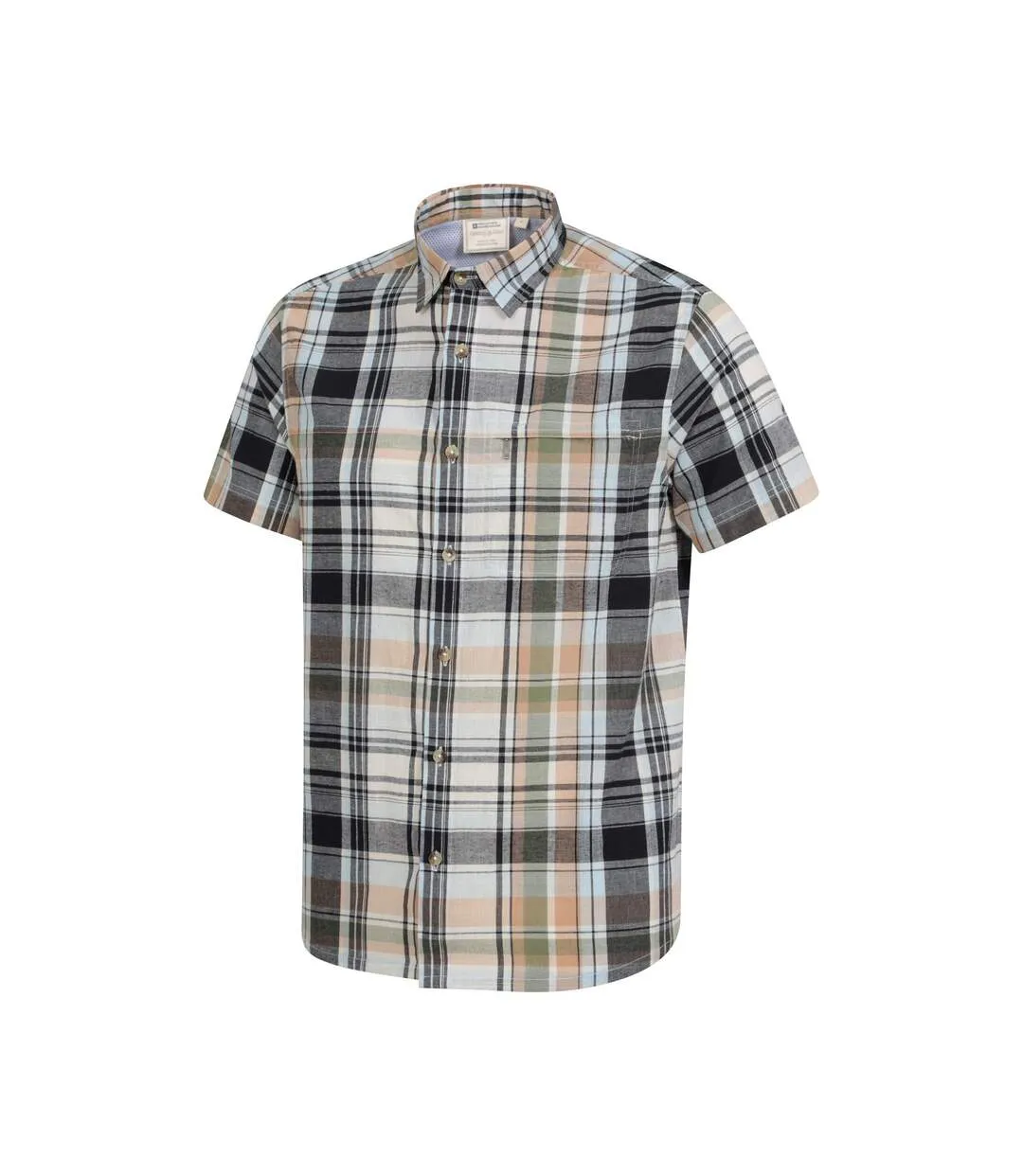Mens Cotton Shirt Green Mountain Warehouse-4