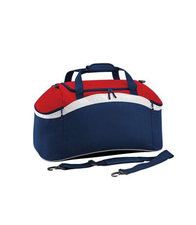 Teamwear carryall one size french navy/classic red Bagbase