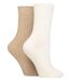 Wildfeet - Ladies 2 Pack Soft Cashmere Bed Socks