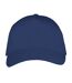 Casquette De Baseball Long Beach Bleu Marine Français SOLS-1